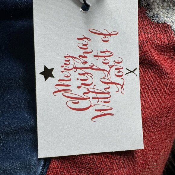 Caldeira Christmas Santa Claus Holiday Village Decorative Pillow Tapestry 14x26 - Picture 12 of 12